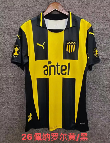 25-26 Penarol home soccer jersey