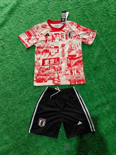 2025-26 Japan red and white special kid kit