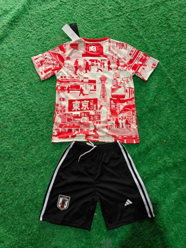 2025-26 Japan red and white special kid kit
