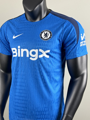 2025-26 Chelsea   blue special player version jersey  (The player version is more slim fit, it is recommended to buy one size larger)