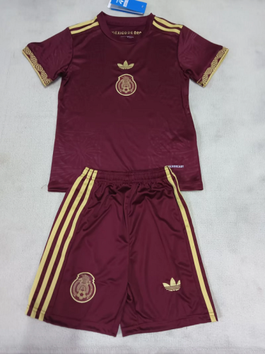 2025-26 Mexico Gold Cup red Kid Kit size