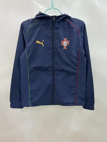 2025-26 Portugal blue windbreaker