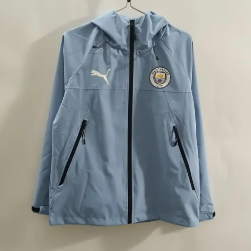 2025-26 Manchester City blue Outdoor Jackets