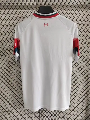 2025-26Liverpool   white special version jersey