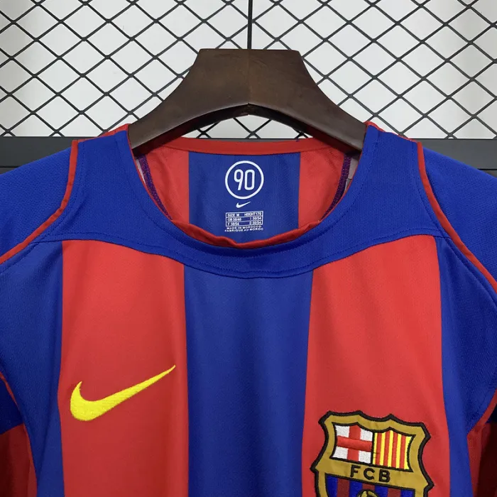 2004-05 .Barcelona  home retro jersey