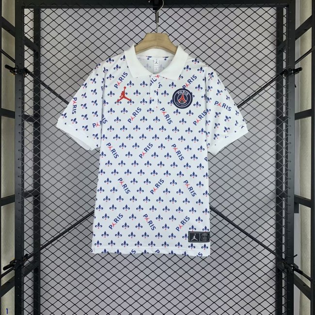 24-25 Paris Saint Germain white POLO