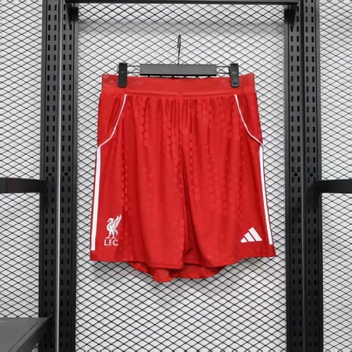 2025-26 Liverpool home player version shorts