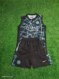 2025-26 Inter Milan black and blue vest suit