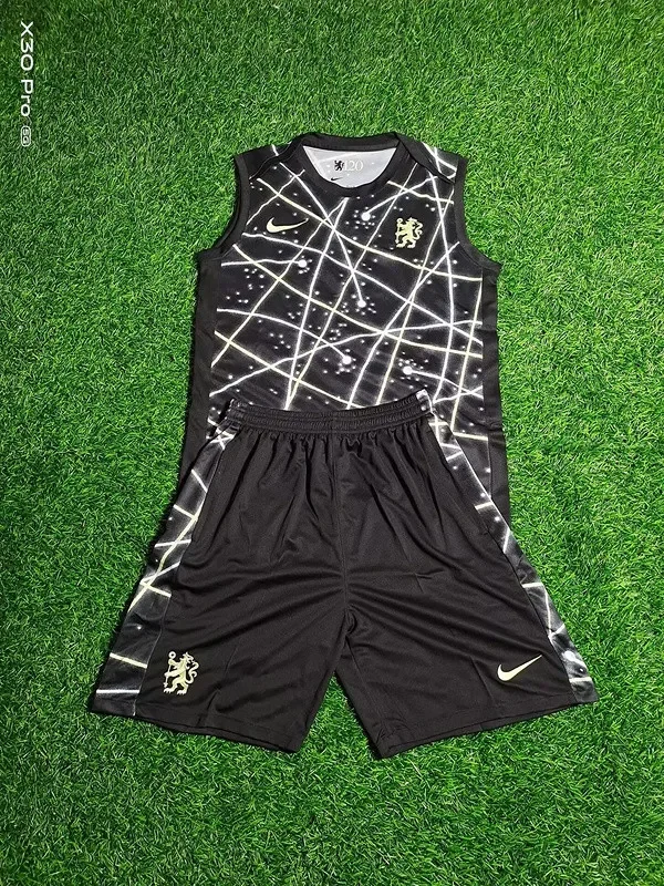 2025-26 chelsea black sleeve suit