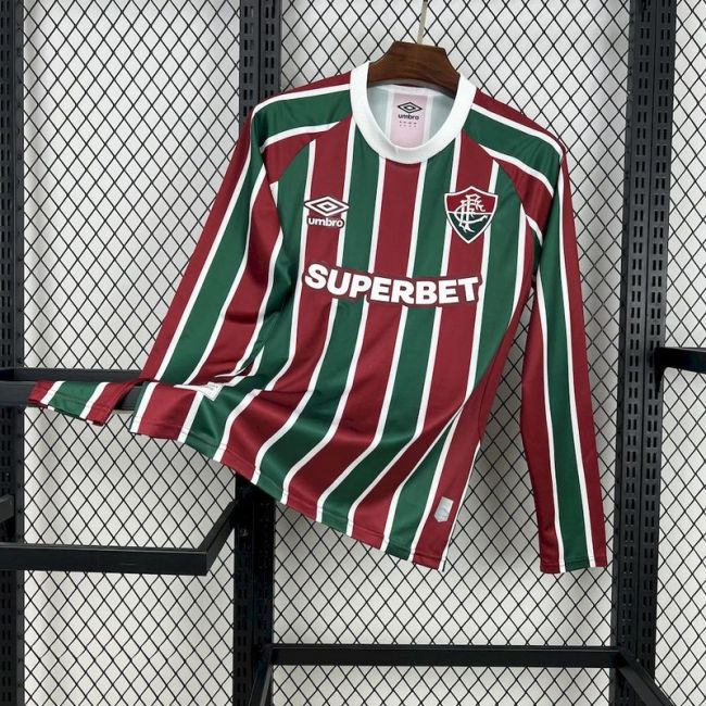 2025-26 Fluminense home long sleeve jersey
