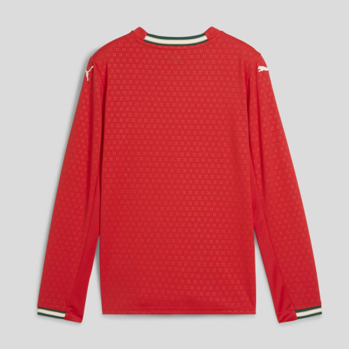 Portugal Euro 2025 Home Long Sleeve Man Jersey