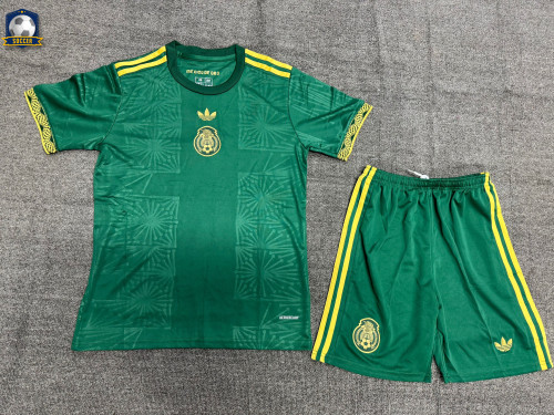 Mexico Gold Kids Suit 25/26 Green