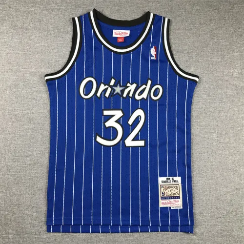 Orlando Magic Kids Jersey Blue Stripes 90s NO.32 O‘NEAL