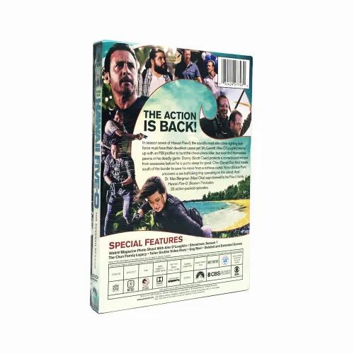 Hawaii Five-O The Seventh Season 4 (DVD) 6-Disc Free Shipping