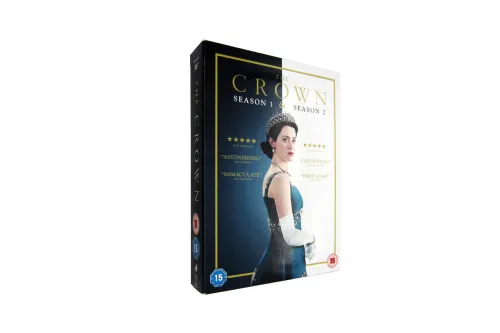 The Crown Season 1-2 (DVD, 8-Disc) Sealed & New Free Shipping