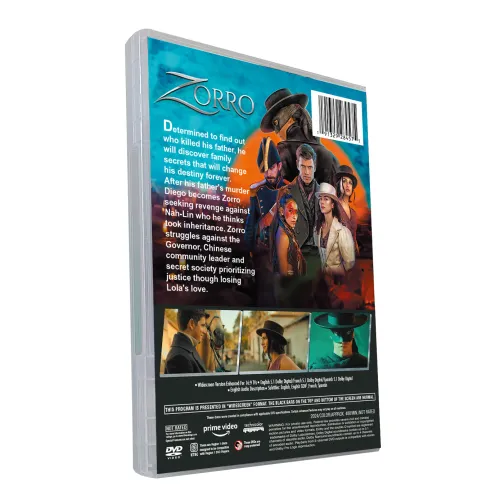 Zorro (DVD, 3-Disc) Sealed & New Free Shipping