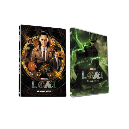 Loki Season 1-2 (DVD, 4-Disc) Sealed & New Free Shipping