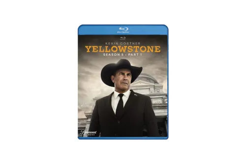 Yellow Stone Season 5, Part 1 (DVD, 4-Disc) New Free Shipping