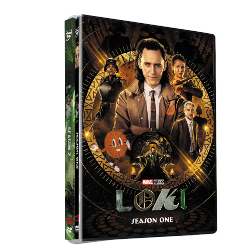 Loki Season 1-2 (DVD, 4-Disc) Sealed & New Free Shipping