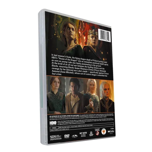 House Of The Dragon Season 2 (DVD, 2-Disc) Sealed & New Free Shipping