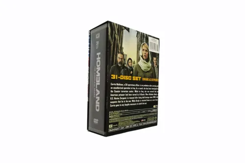 Homeland Season 1-8 (DVD, 31-Disc) Box Set New & Sealed Free Shipping