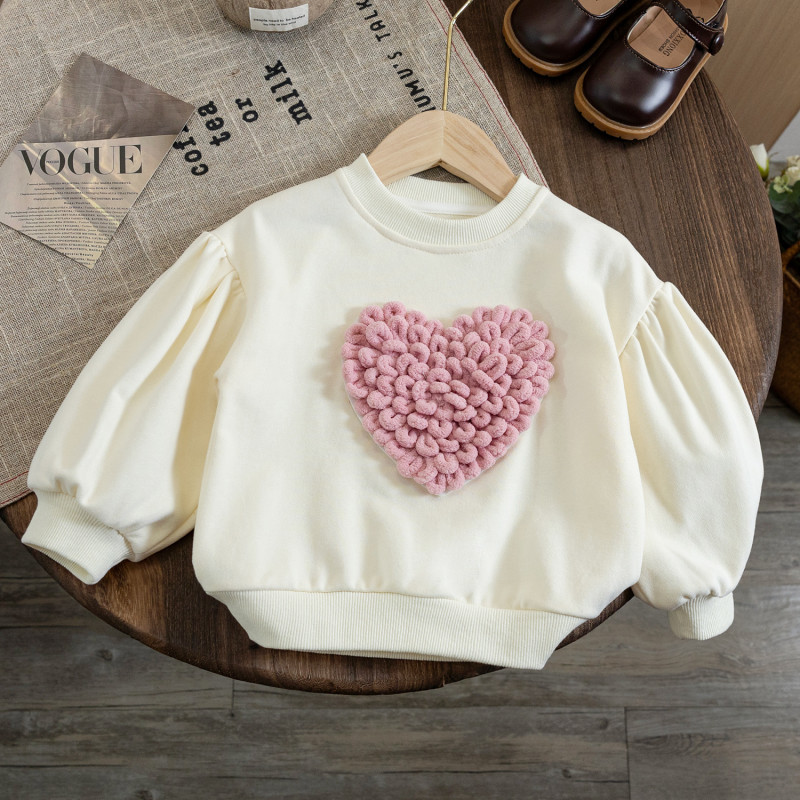 Love loose fashion pullover long-sleeved top