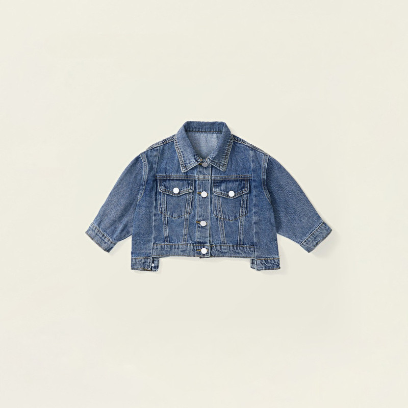 Grls outerwear version unplanned denim children coat