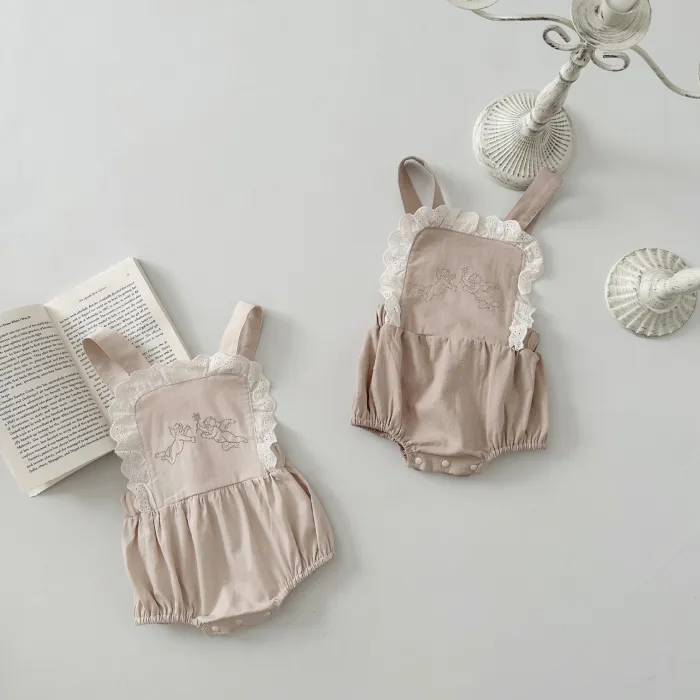 Suspenders triangle rompers newborn clothes