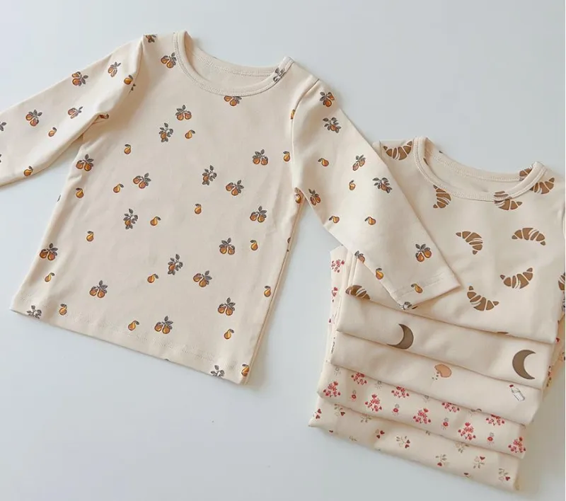 Loungewear Set Girls Pajamas Two-piece Set