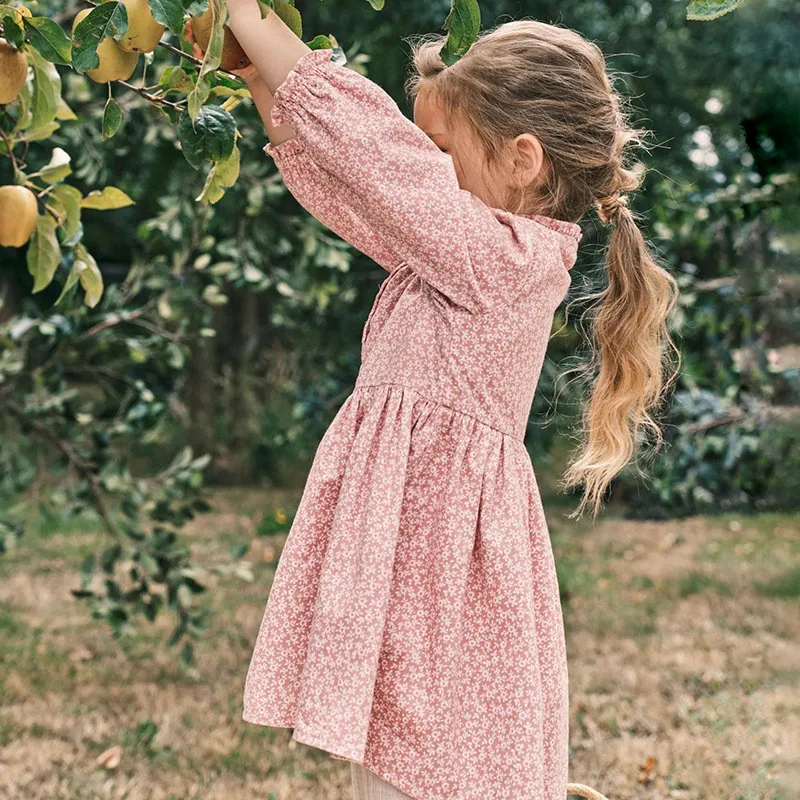 Long sleeve children shirt princess dress