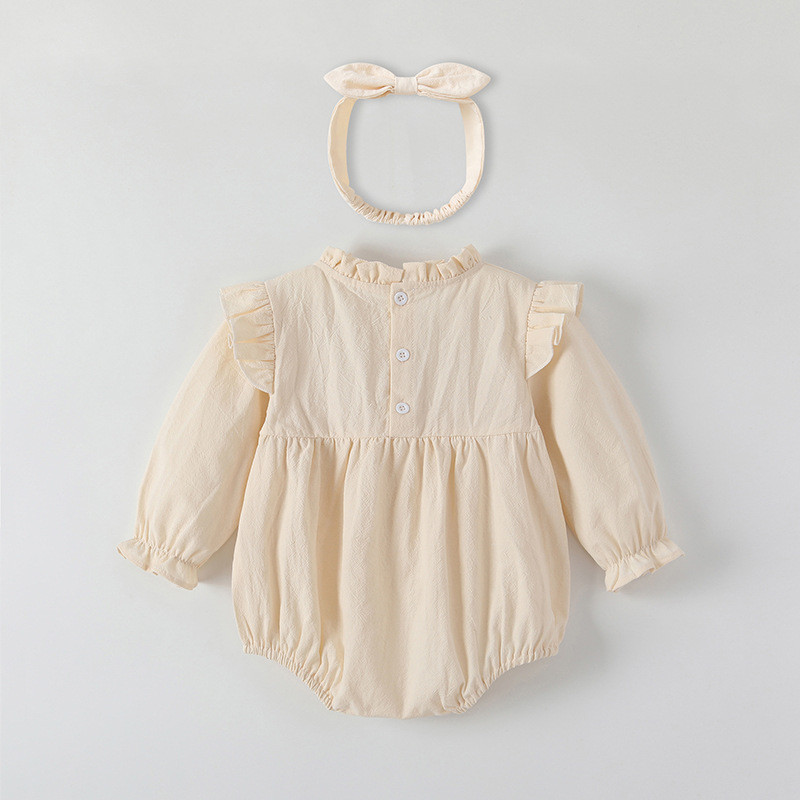 Babys girls 100% cotton romper with good quality