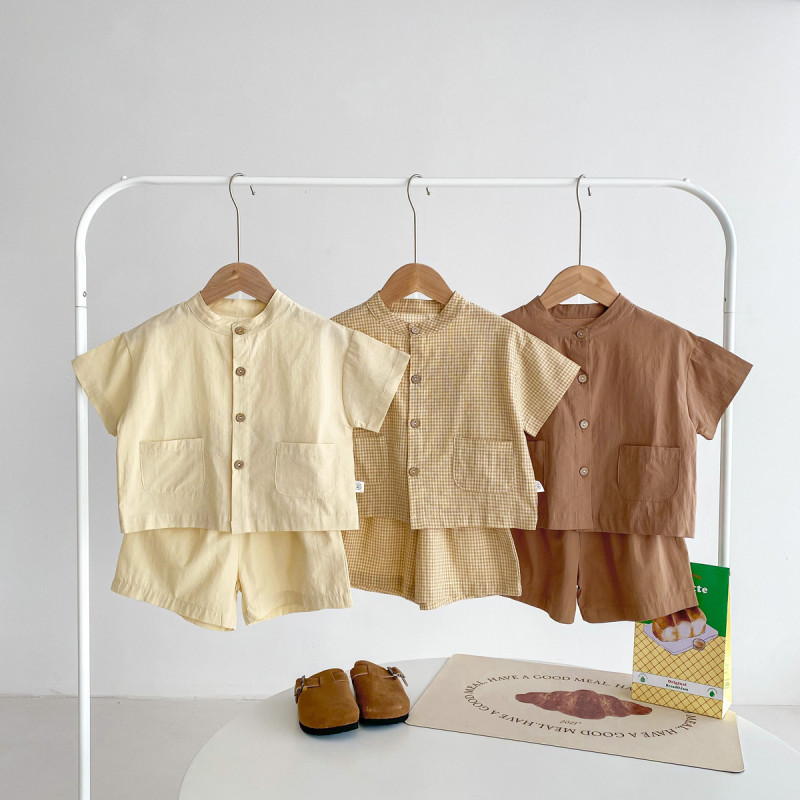 Ctton thin short sleeve two-piece home wear