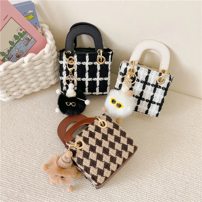 Little Girl's Chain Crossbody Bag Cute Korean Girls' Handbag