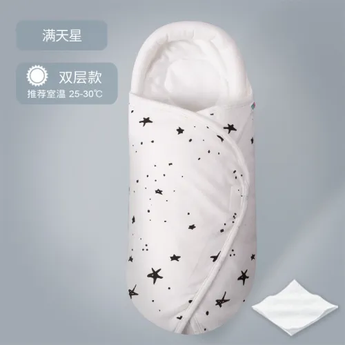 Baby adjustable swaddle blankets soft and warm swaddle blankets