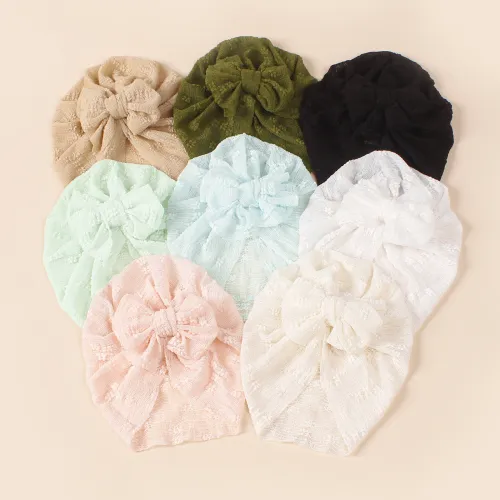 Newborn Hats Baby Bow Knot Turban