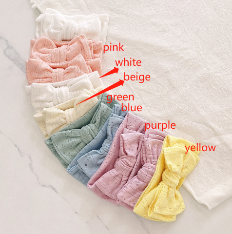 Baby Nylon Headbands Topknot Turban Headband Elastic Hair Bands