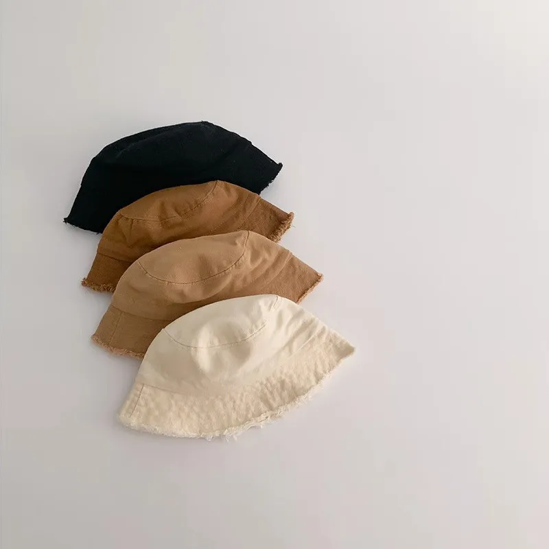 Baby hat Boys autumn sunshade girls sun boys Bucket hat