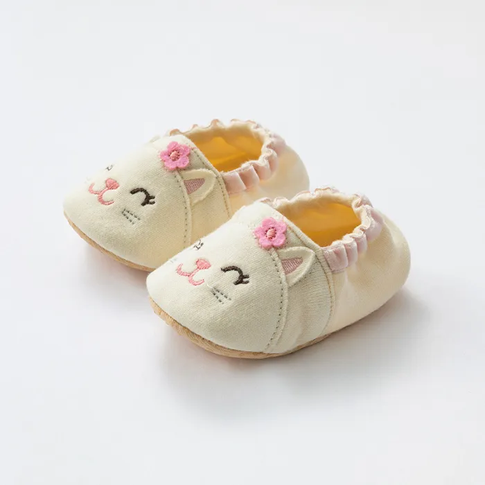 Children's shoes casual toddler shoes soft bottom baby non-slip effect breathable color cotton shoes