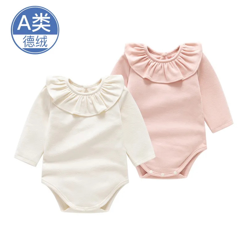 Baby rompers warm jumpsuit base clothing super cute romper