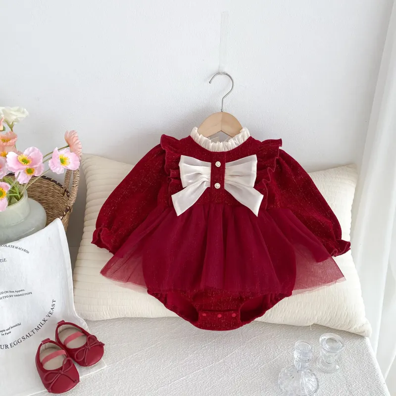 Baby clothes sweet baby romper girls princess style baby clothes
