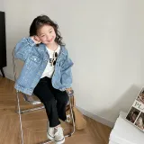 Denim Jacket  Autumn Kids Fashion Coat Top