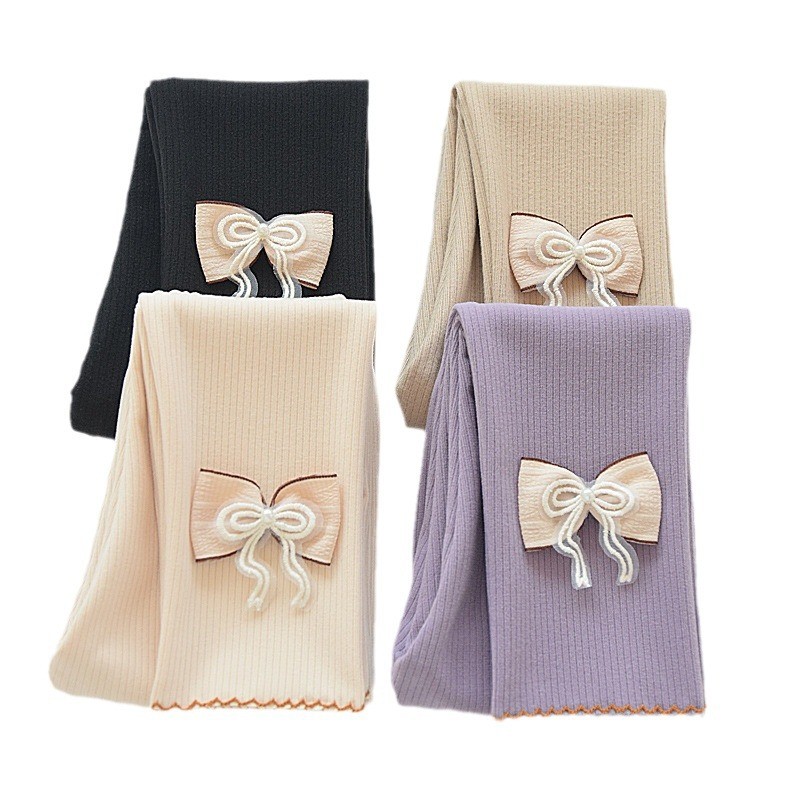 Girls' leggings baby cotton trousers thin casual leggings