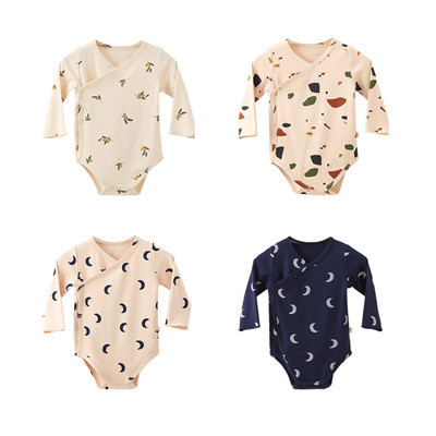 Bodysuit baby long-sleeved one-piece newborn baby romper