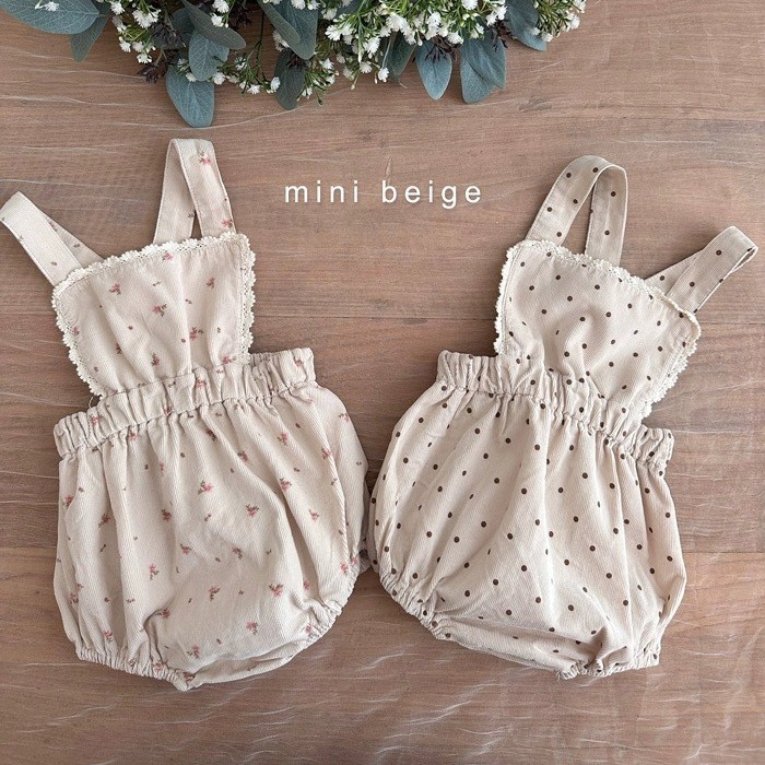 Baby romper polka-dot bag butt infant clothes corduroy baby jumpsuits