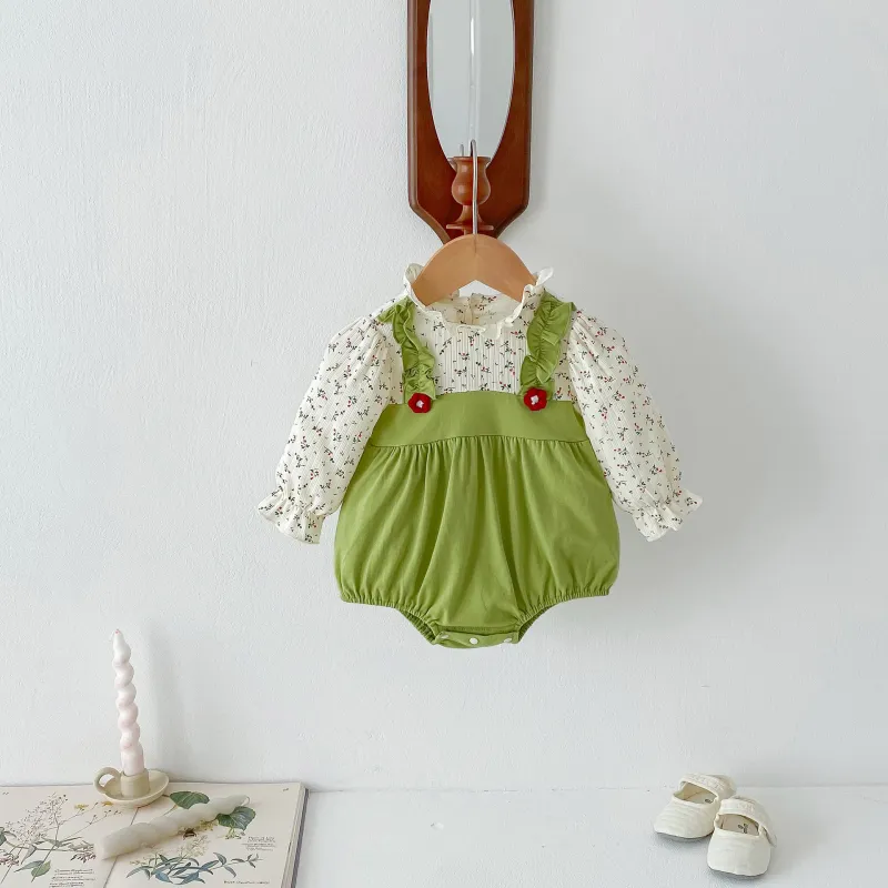 Baby clothes spring and autumn clothing cute Princess romper