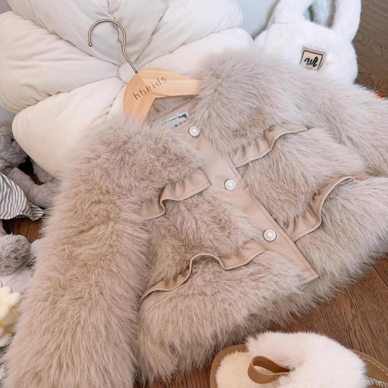 Baby Coat for Girls Thickened Baby Tops