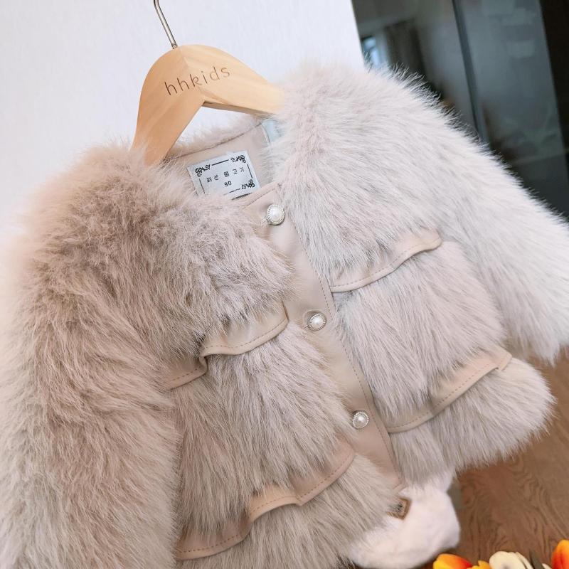Baby Coat for Girls Thickened Baby Tops
