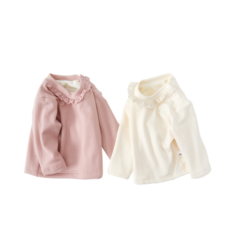 Winter Baby Clothes Base Layer Warm Fleece Thickened Baby shirt