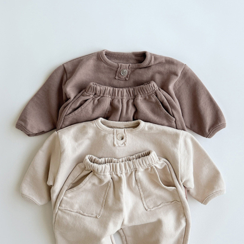 Children's Clothes Spring Outfit Fashionable Sweatshirt Casual Two-Piece Set