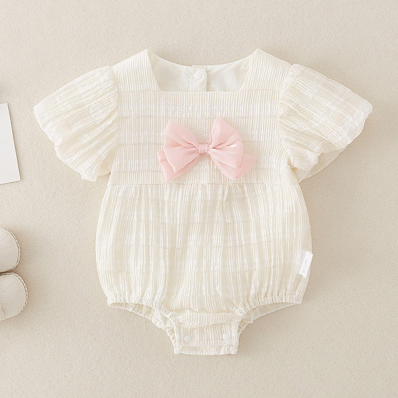 Baby rompers cute baby girl princess jumpsuit newborn clothes